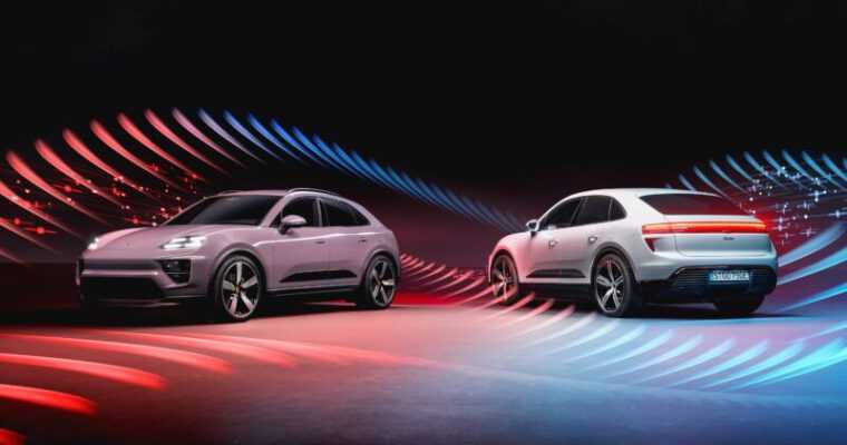 Ось серійна версія першого електричного позашляховика Porsche Macan 8