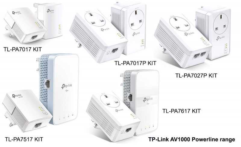 TP-Link AV1000 Gigabit Powerline Kit