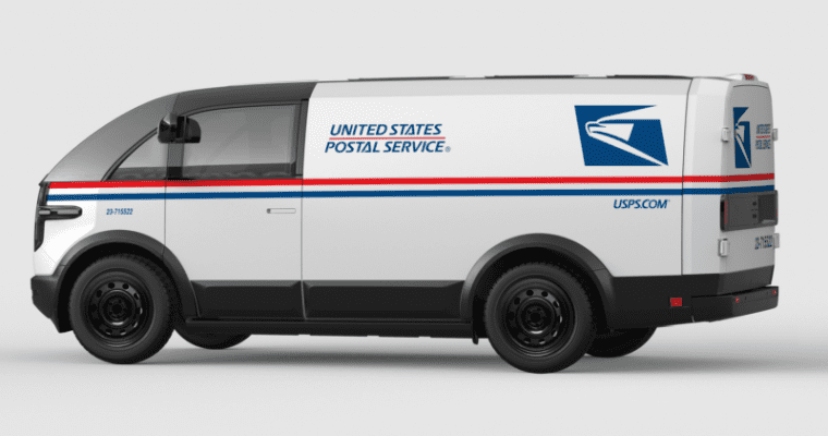 USPS погоджується придбати шість електричних фургонів Canoo LDV, поставлених до квітня 4