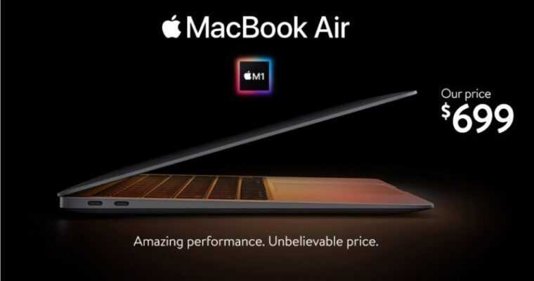 Walmart воскрешає M1 MacBook Air як ноутбук початкового рівня за 699 ​​доларів 6