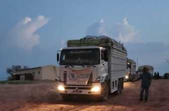 Перші Вантажівки З Гумдопомогою Прибули В Судан З Чаду Через Перехід Адре, Що Знову Відкрився. 3