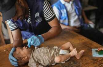 Газа Розпочала Кампанію Вакцинації Від Поліомієліту 5